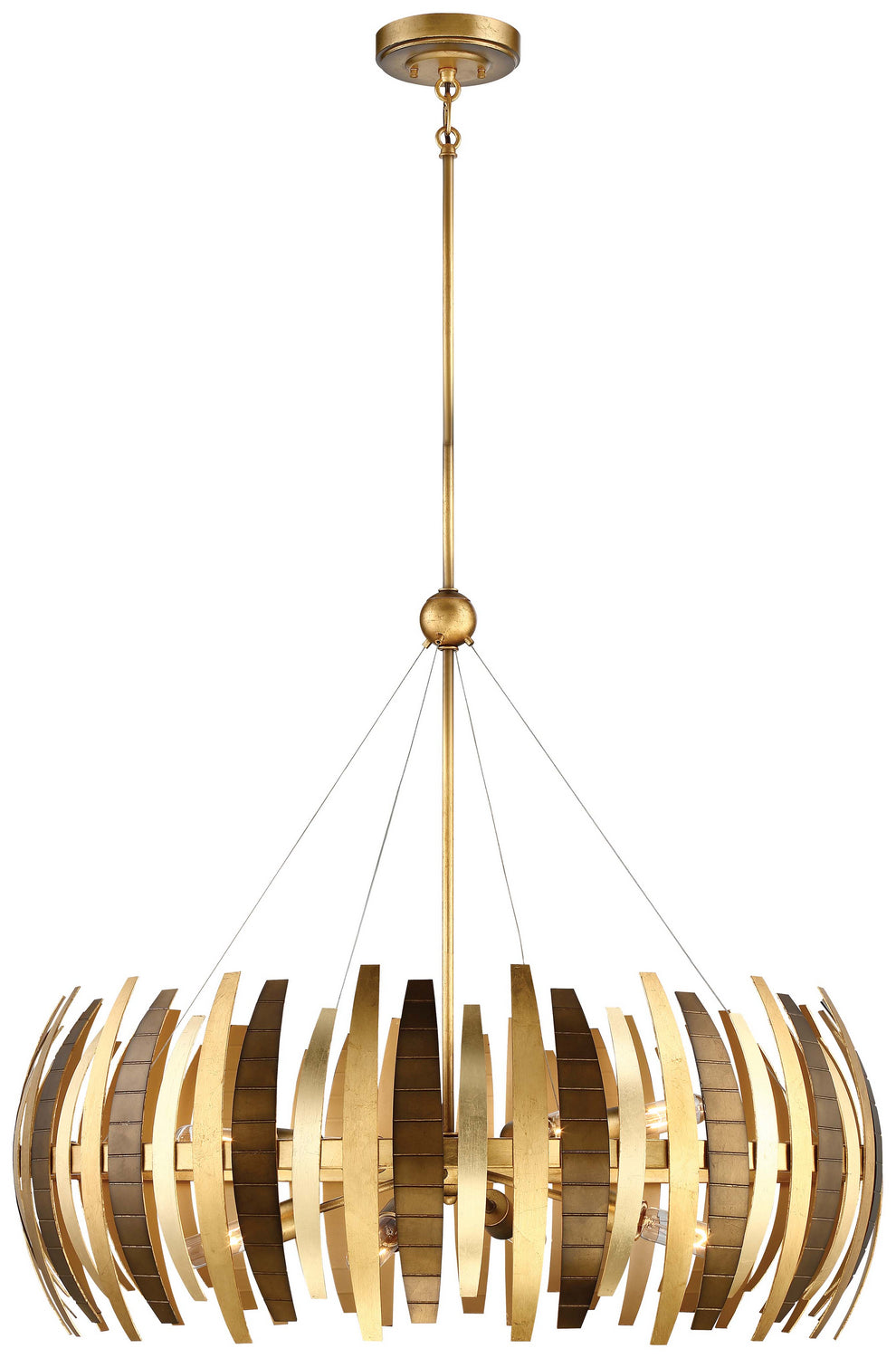 Metropolitan Eight Light Chandelier