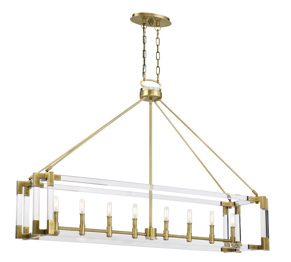 Metropolitan Eight Light Island Pendant