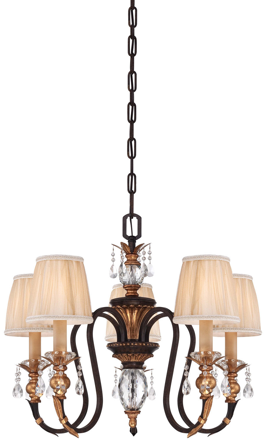Metropolitan Five Light Chandelier