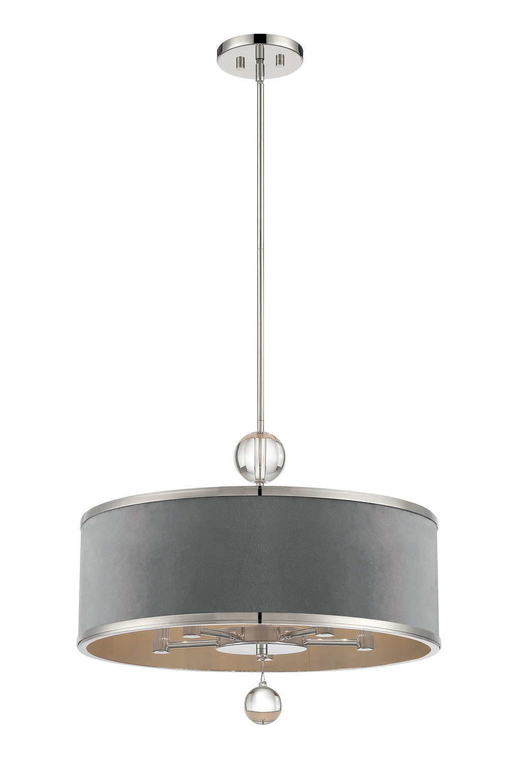 Metropolitan Five Light Pendant/Semi Flush Mount