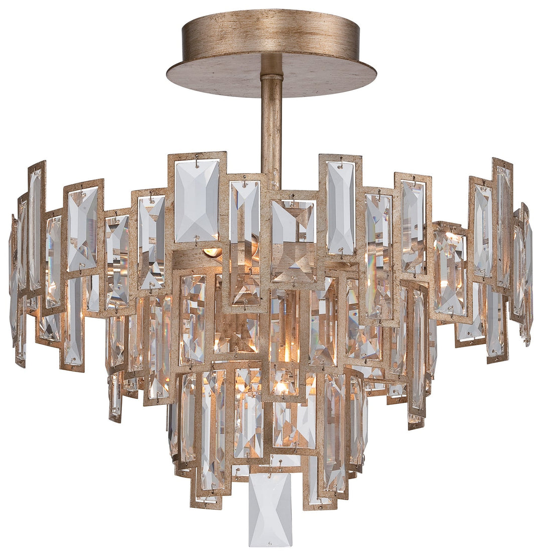 Metropolitan Five Light Semi Flush Mount