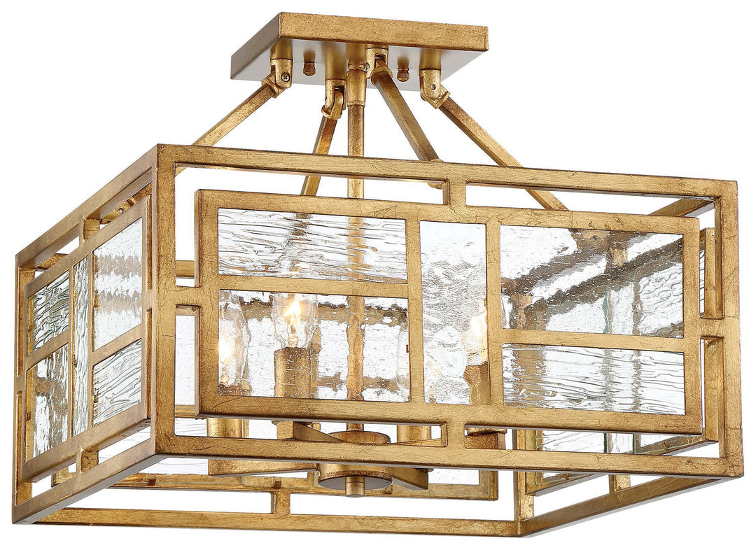 Metropolitan Four Light Semi Flush Mount