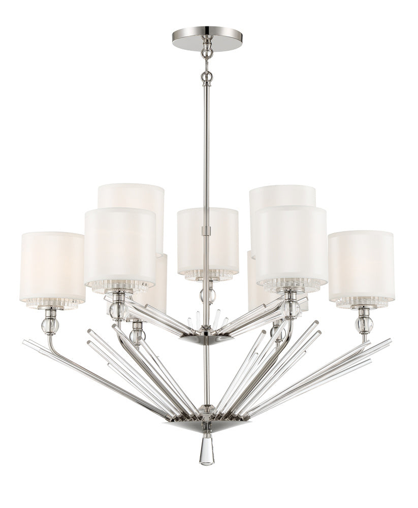 Metropolitan Nine Lights Chandelier
