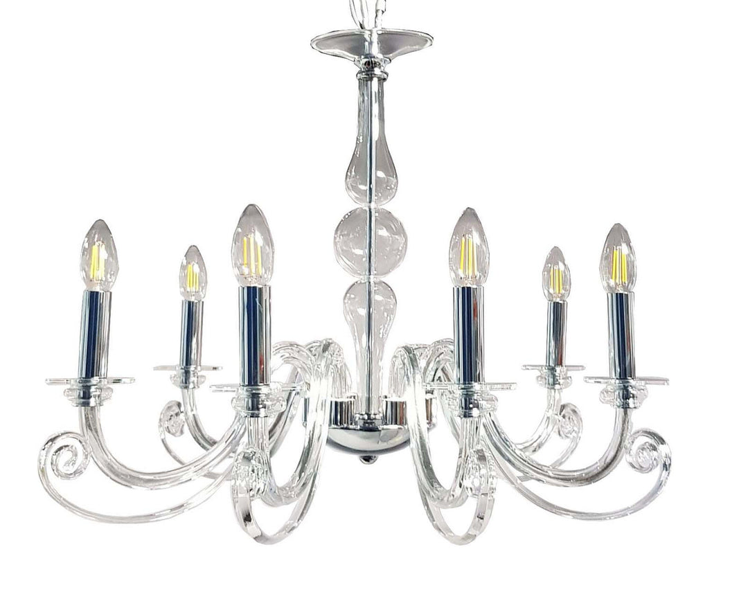 Metropolitan Six Light Chandelier