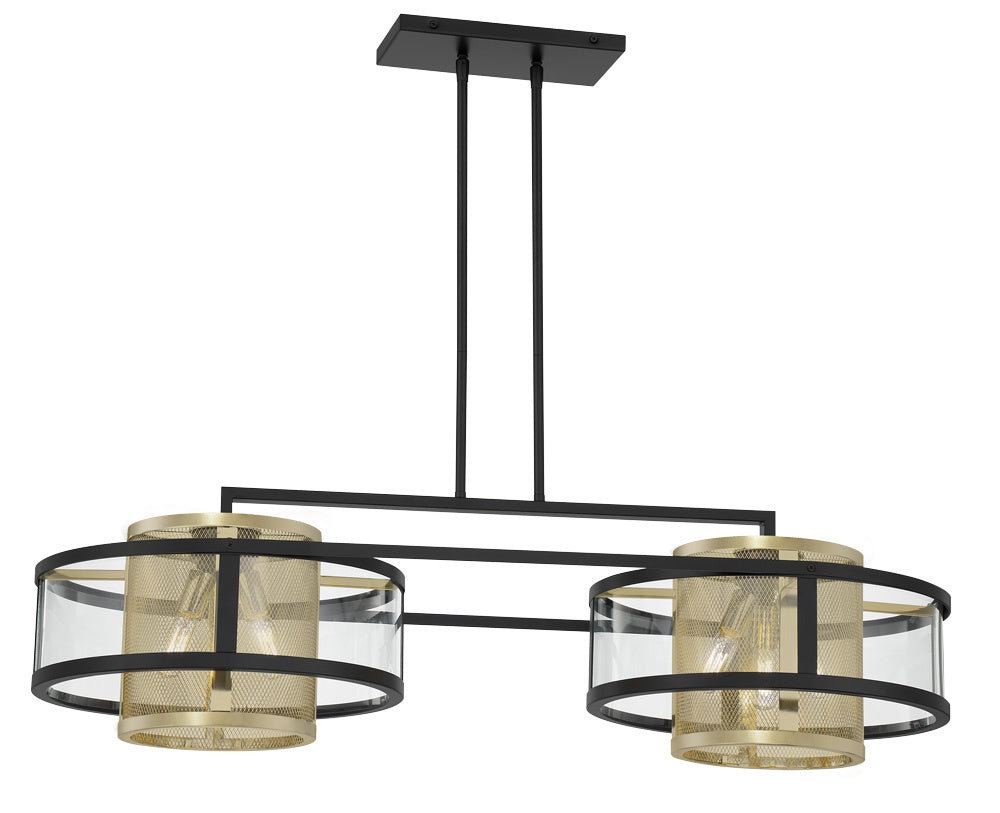 Metropolitan Six Light Island Pendant