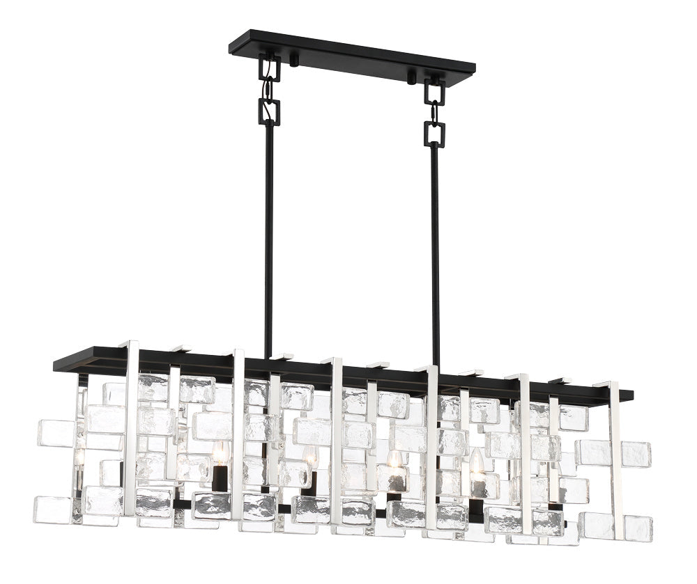 Metropolitan Six Light Island Pendant