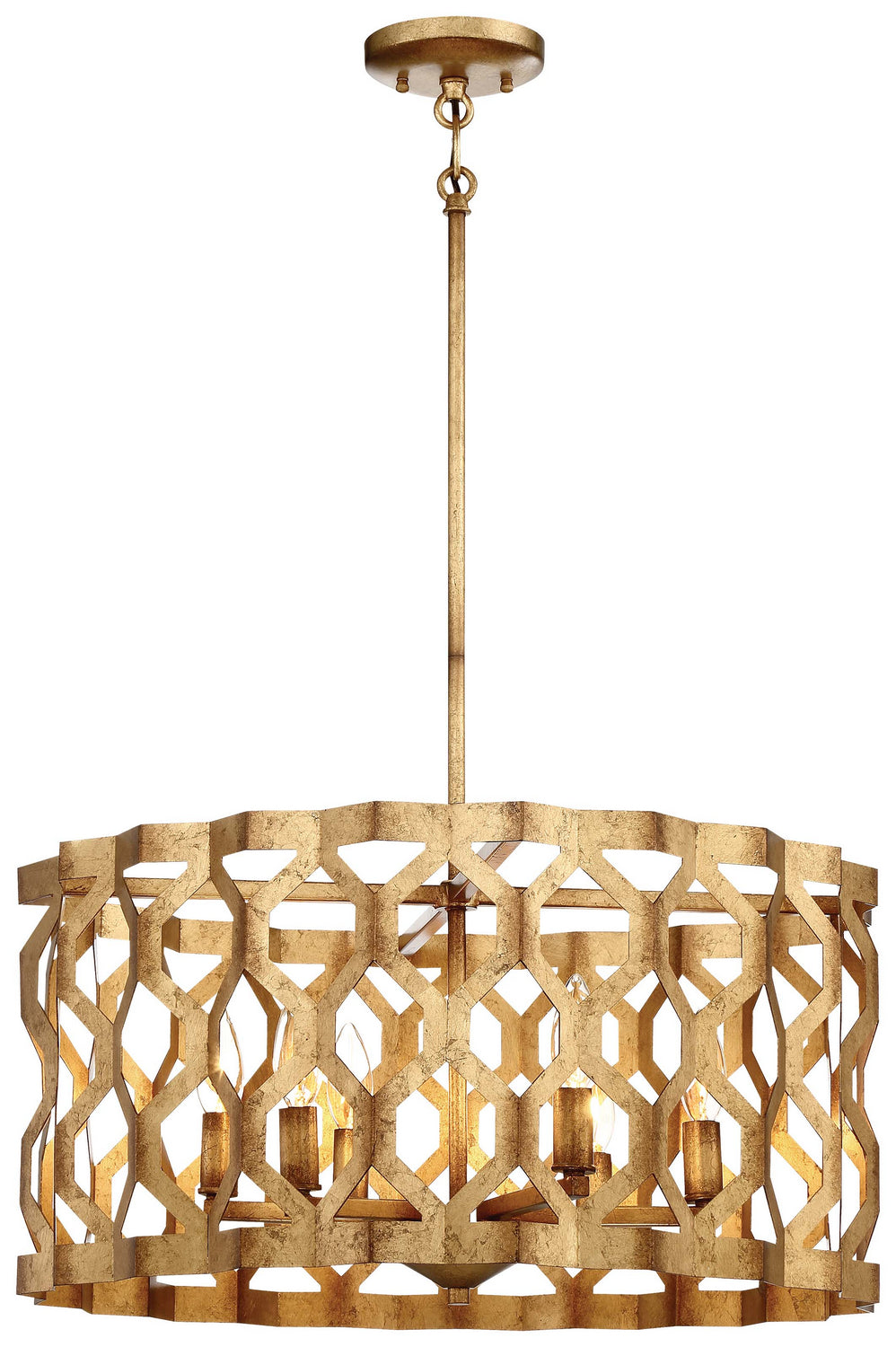 Metropolitan Six Light Pendant