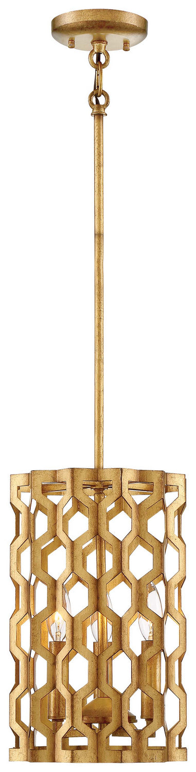 Metropolitan Three Light Mini Pendant