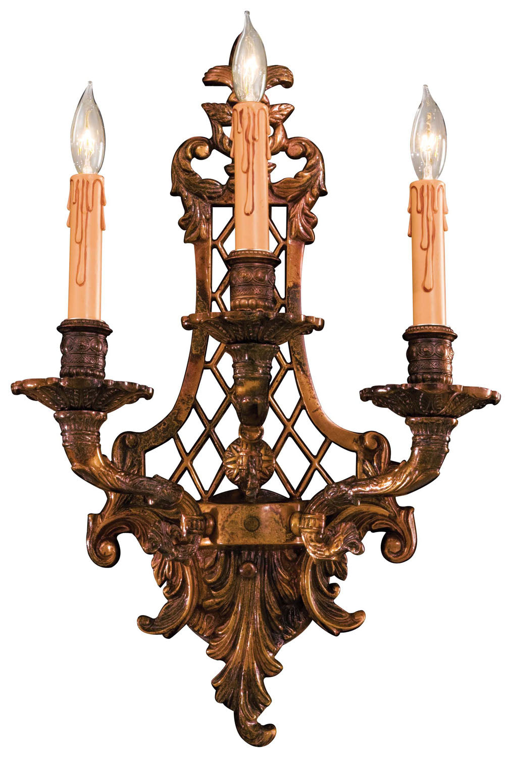 Metropolitan Three Light Wall Sconce