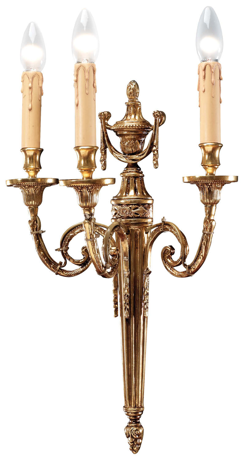 Metropolitan Three Light Wall Sconce