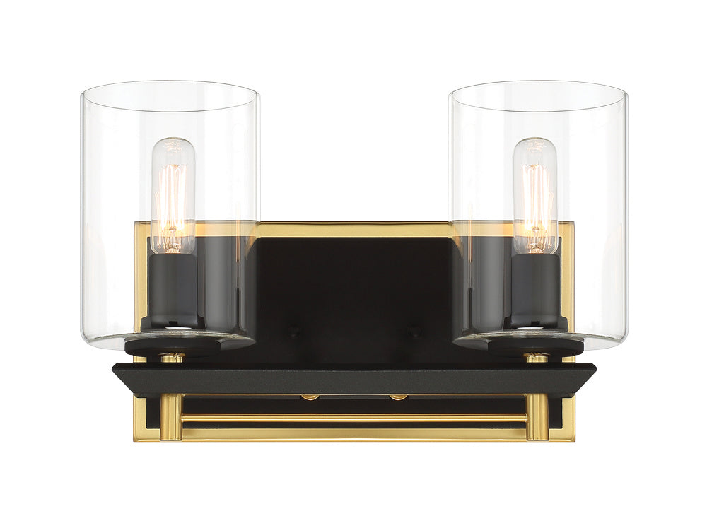 Metropolitan Two Light Bath Bar