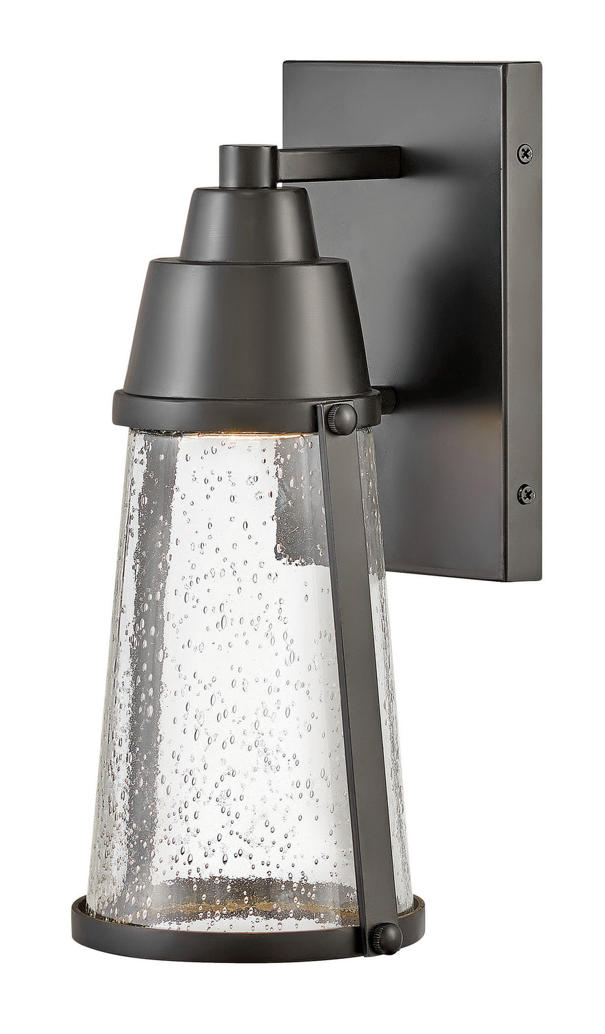 Miles LED Outdoor Lantern in Black
