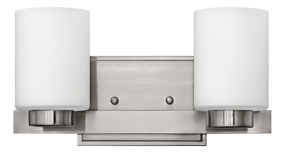 Miley Two Light Bath in Brushed Nickel