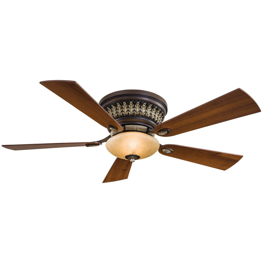 Minka Aire Calais 52" Flushmount Ceiling Fan with LED Light and Remote Control