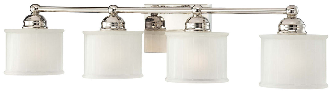 Minka Lavery 1730 Series Four Light Bath in Polished Nickel