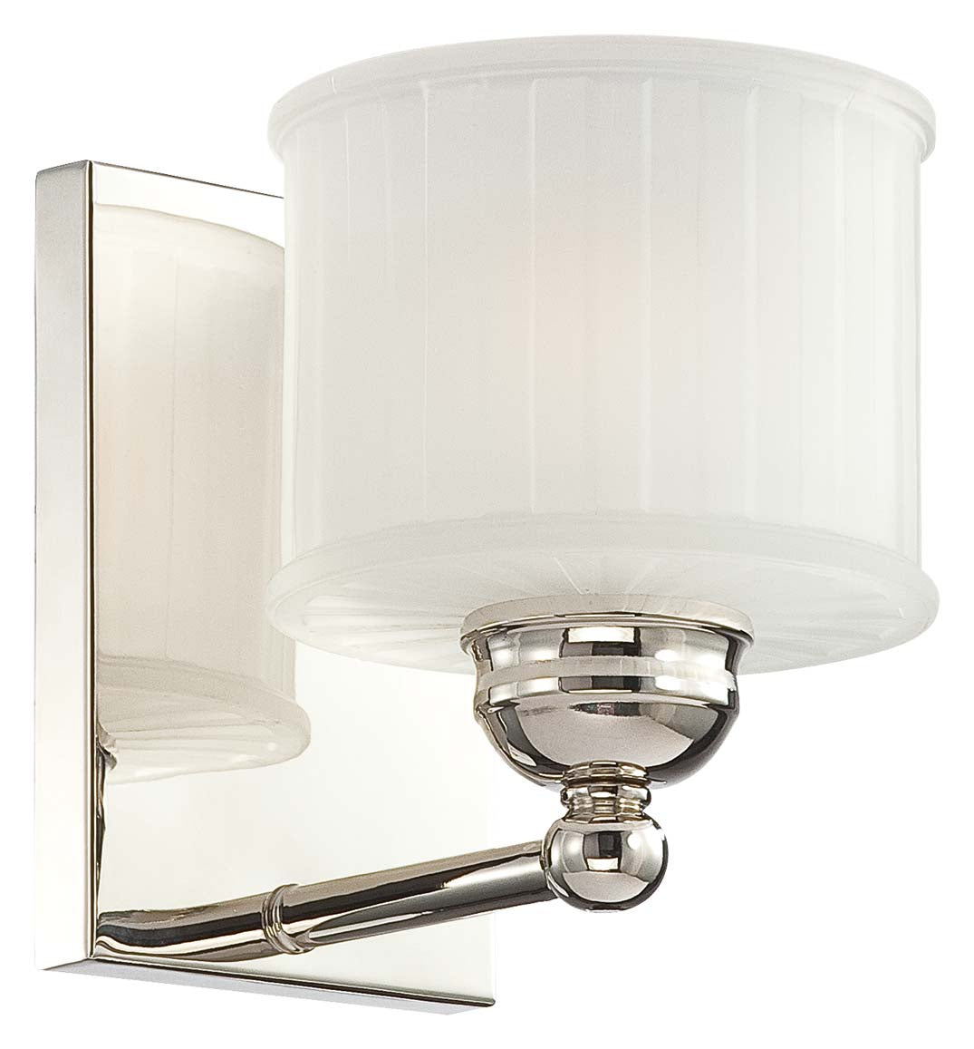 Minka Lavery 1730 Series One Light Bath in Polished Nickel