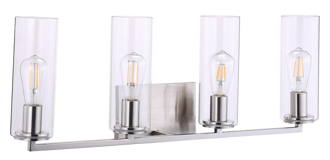 Minka Lavery Acacia Four Light Bath in Brushed Nickel
