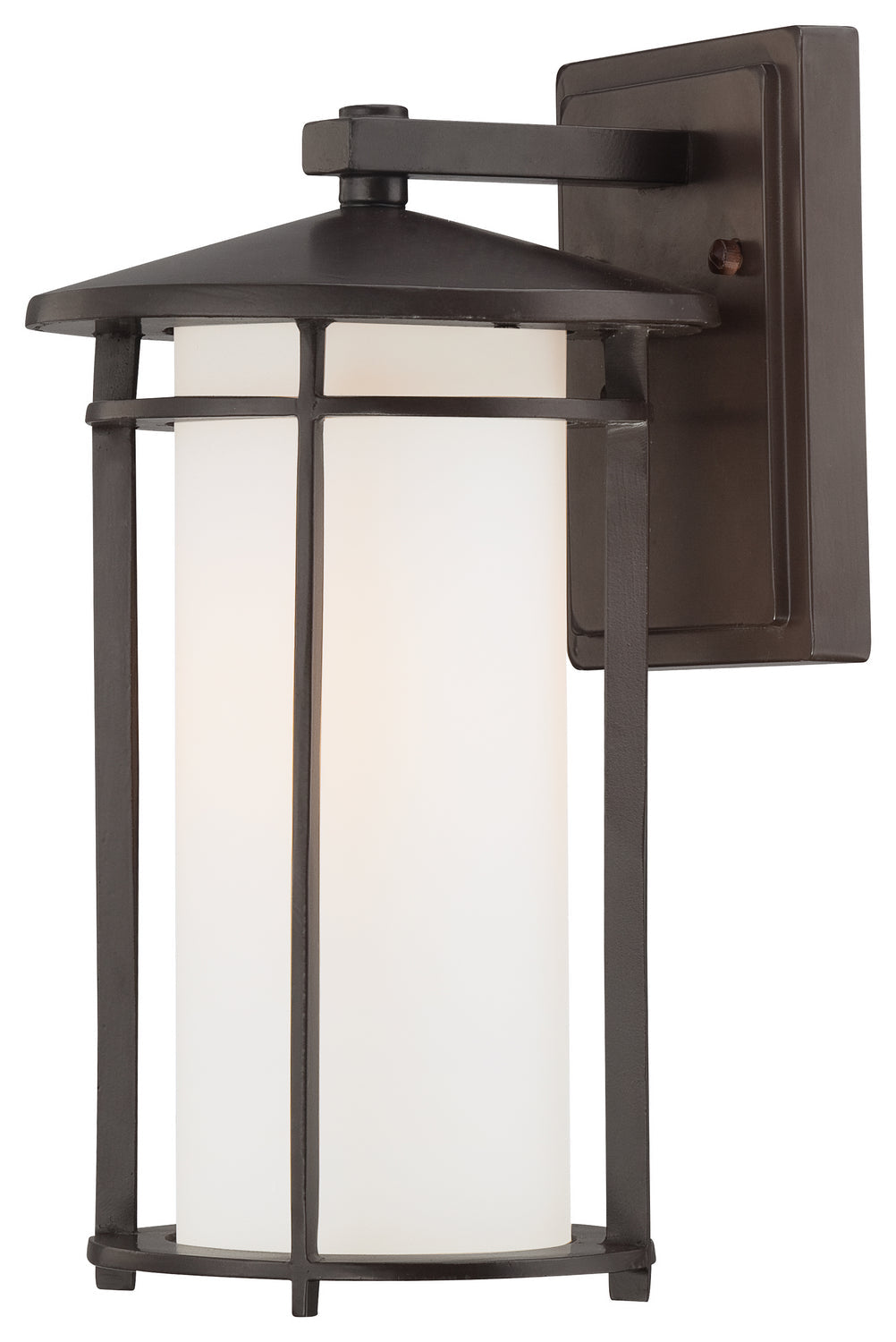 Minka Lavery Addison Park One Light Wall Mount in Dorian Bronze
