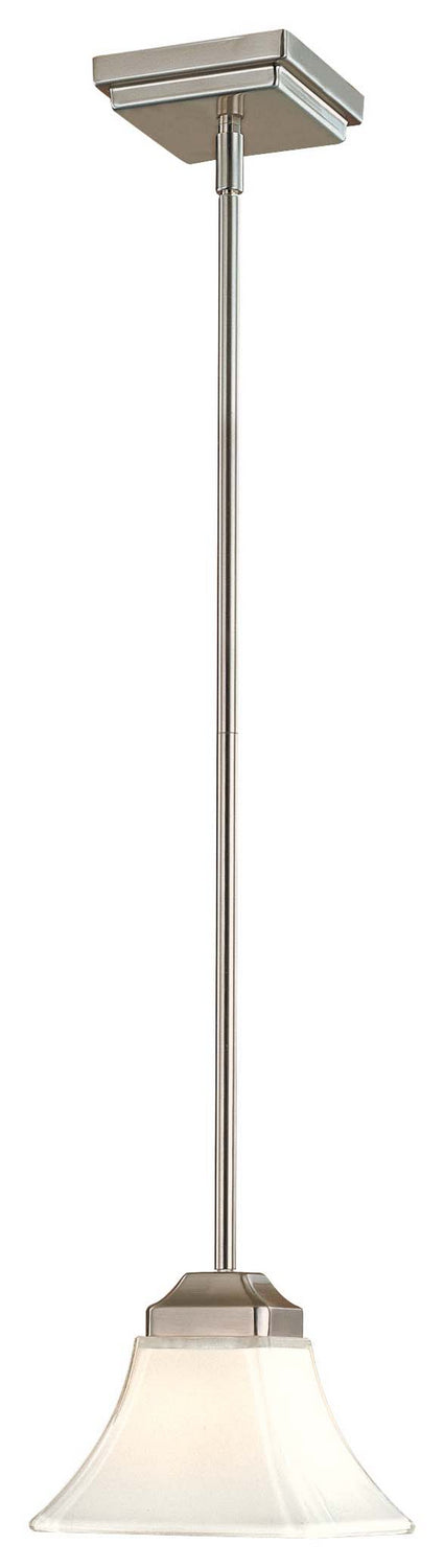 Minka Lavery Agilis One Light Mini Pendant in Brushed Nickel