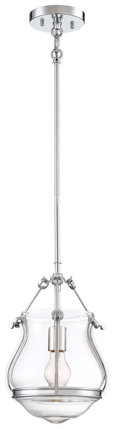 Minka Lavery Altrio One Light Pendant in Chrome