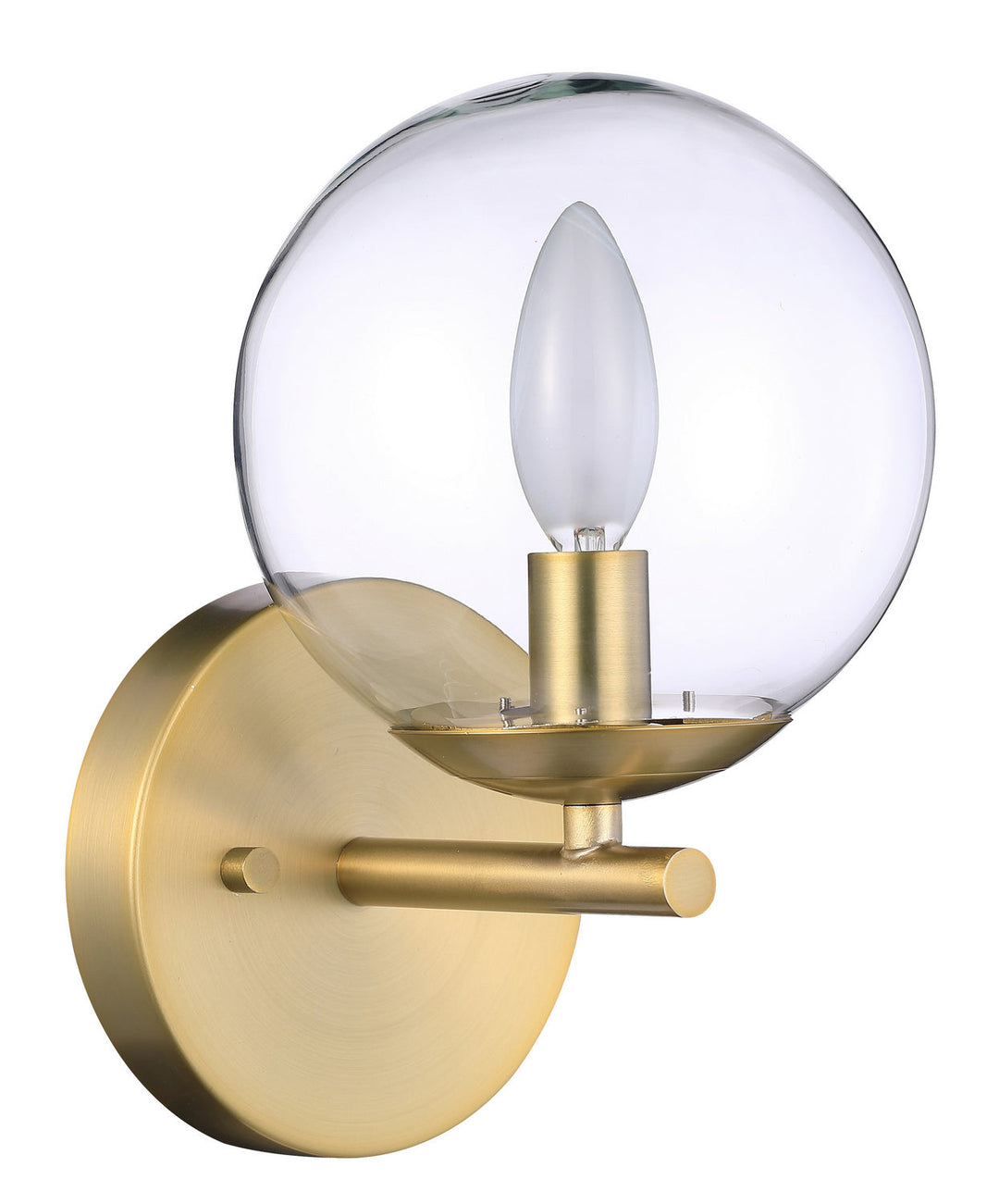 Minka Lavery Auresa One Light Bath in Soft Brass
