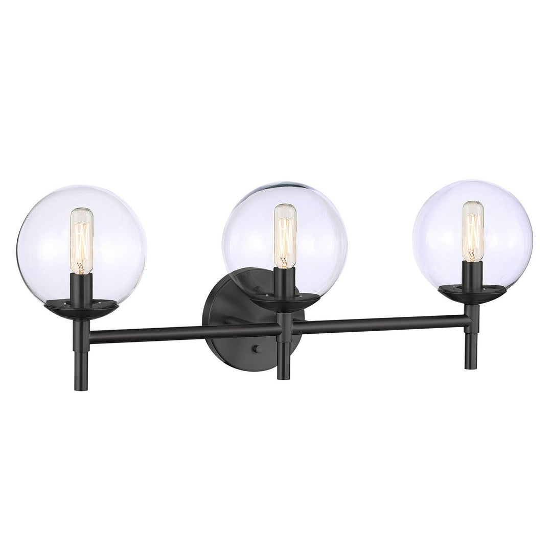 Minka Lavery Auresa Three Light Bath Vanity in Coal