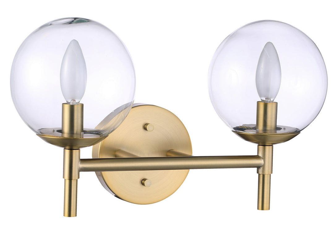 Minka Lavery Auresa Two Light Bath in Soft Brass