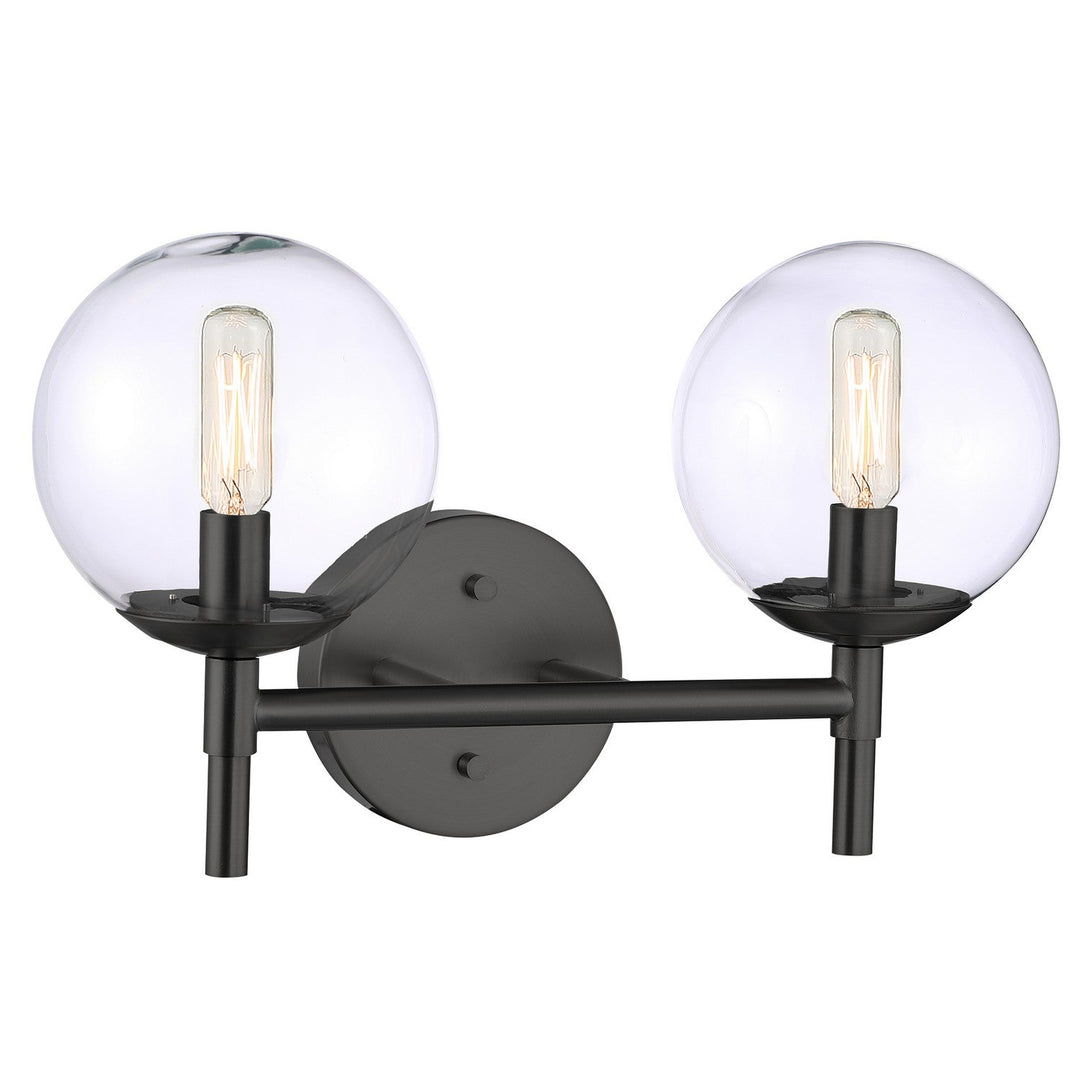 Minka Lavery Auresa Two Light Bath Vanity in Coal