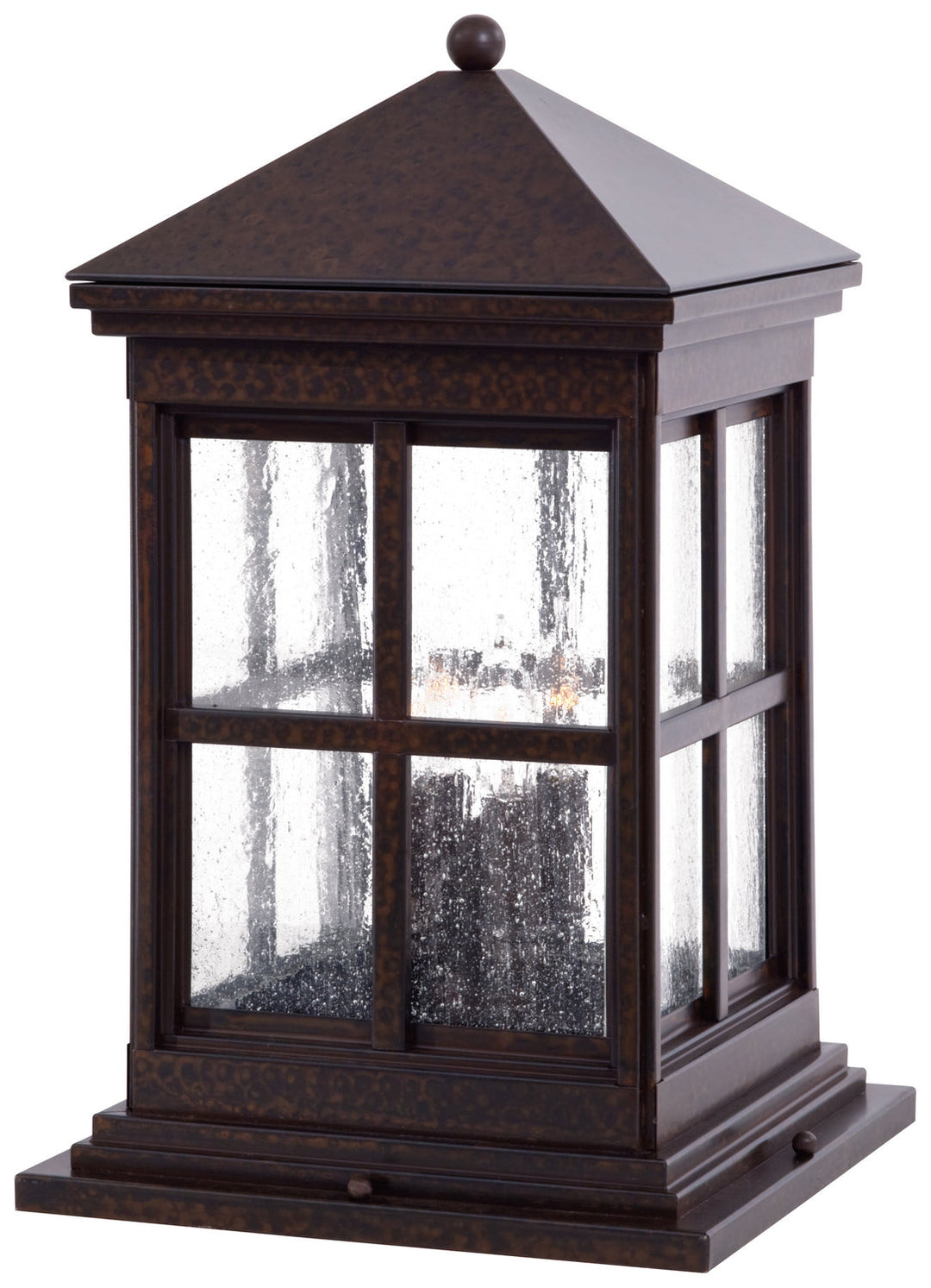 Minka Lavery Berkeley Four Light Pier Mount in Rust (Chemical)