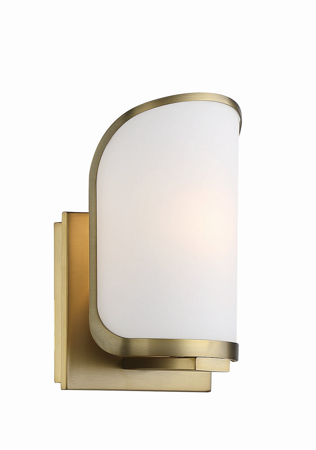 Minka Lavery Bishop Crossing Bath One Light Bath Bar in Soft Brass