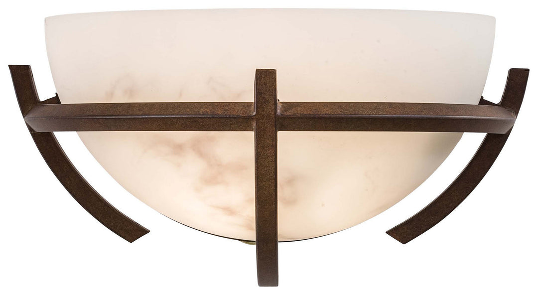 Minka Lavery Calavera One Light Wall Sconce in Nutmeg