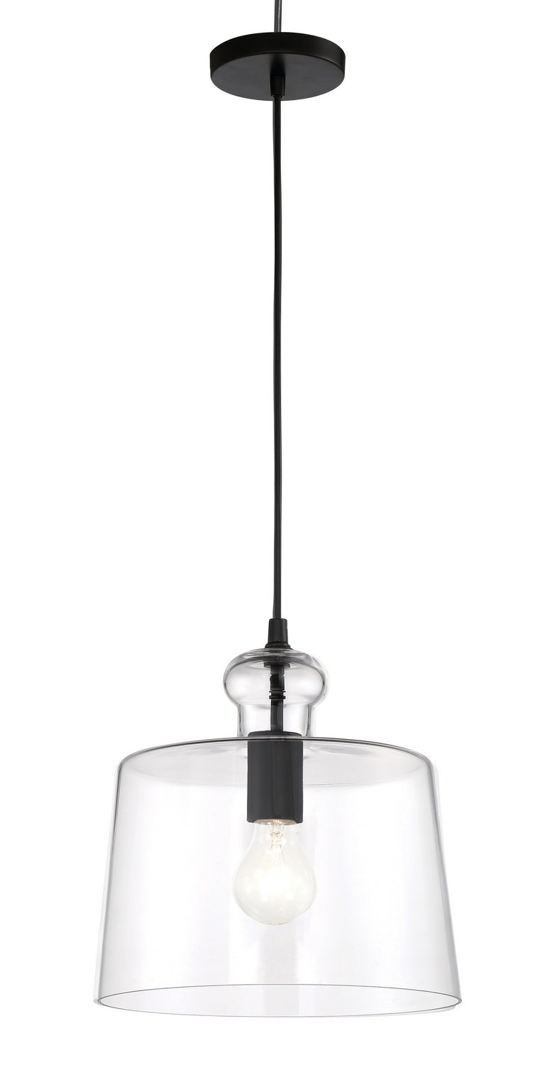 Minka Lavery Clarity One Light Pendant in Coal