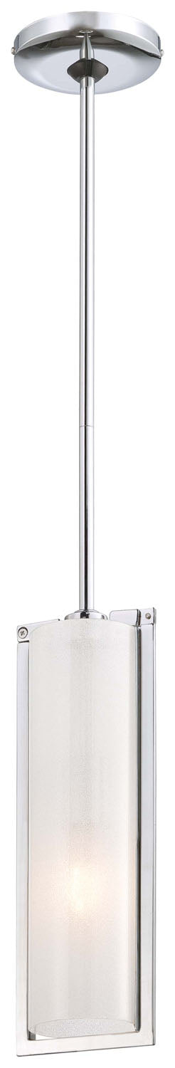 Minka Lavery Clarte One Light Mini Pendant in Chrome