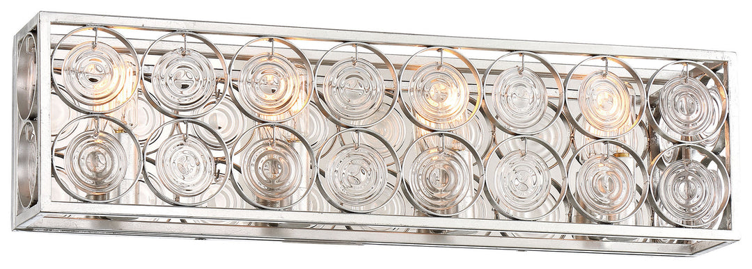 Minka Lavery Culture Chic Four Light Bath in Catalina Silver