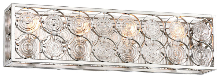 Minka Lavery Culture Chic Four Light Bath in Catalina Silver
