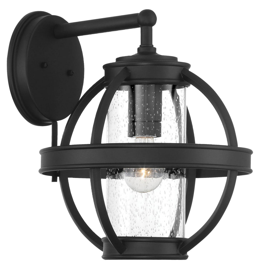 Minka Lavery Cumberland Court One Light Outdoor Wall Mount in Sand Coal