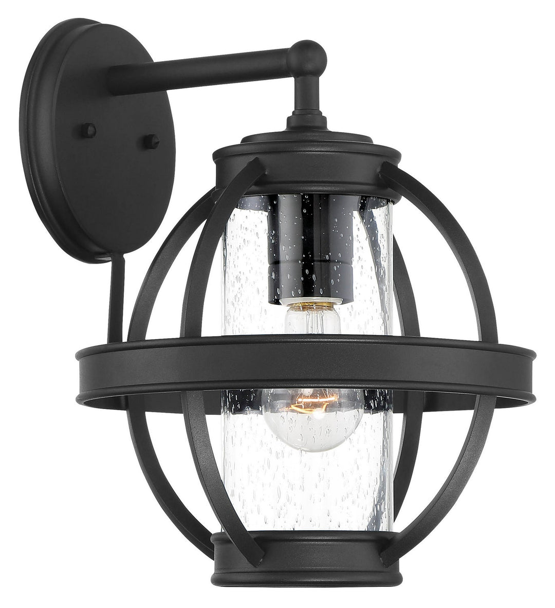 Minka Lavery Cumberland Court One Light Outdoor Wall Mount in Sand Coal