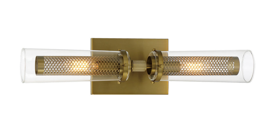 Minka Lavery Emmerham Two Light Bath in Soft Brass