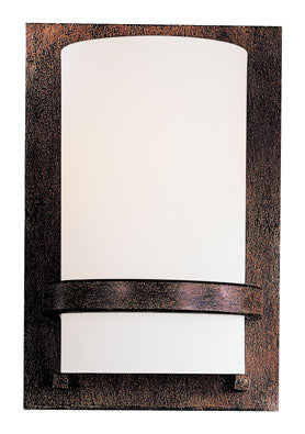Minka Lavery Fieldale Lodge One Light Wall Sconce in Iron Oxide