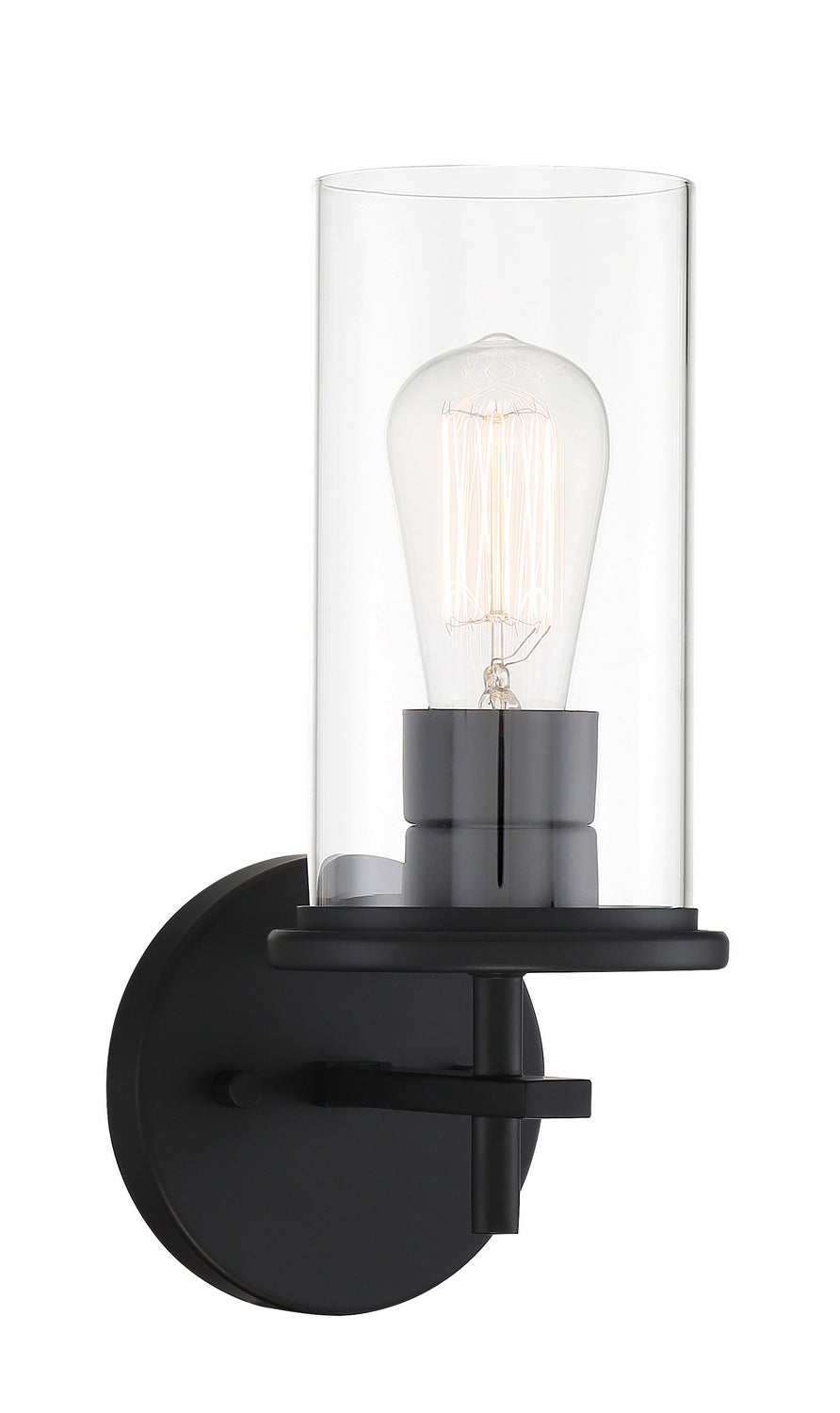 Minka Lavery Haisley One Light Bath Bar in Coal