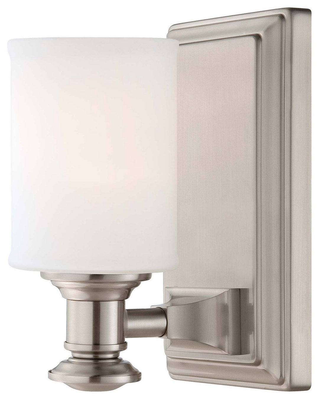 Minka Lavery Harbour Point One Light Bath in Brushed Nickel