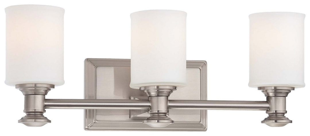 Minka Lavery Harbour Point Three Light Bath in Brushed Nickel