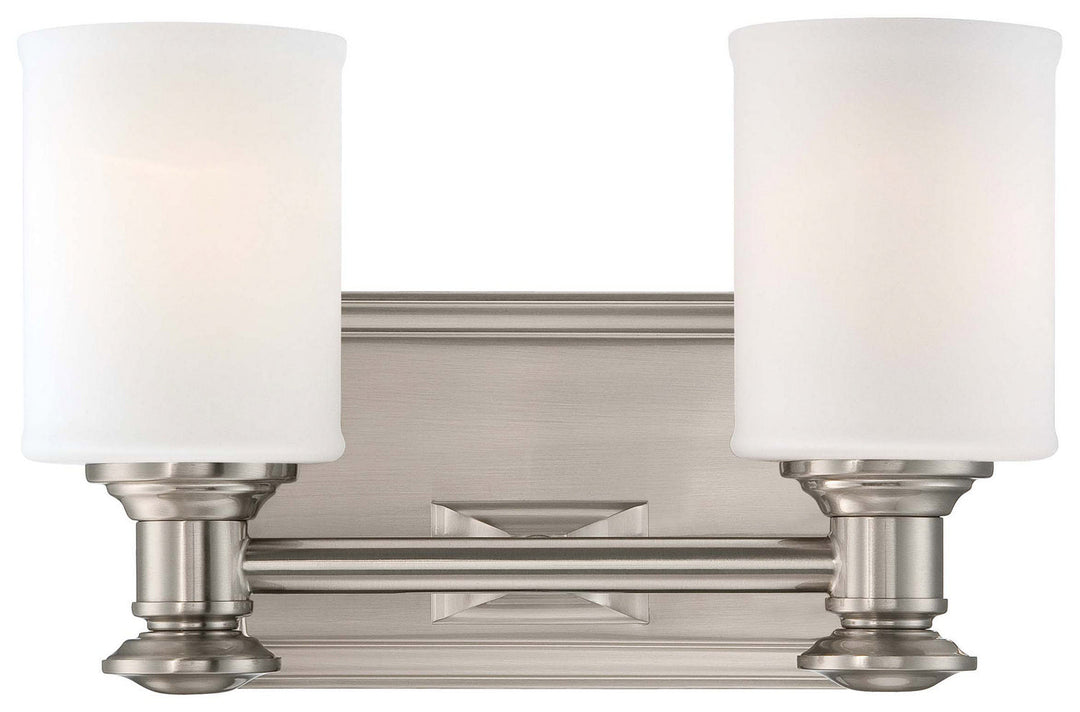 Minka Lavery Harbour Point Two Light Bath in Brushed Nickel