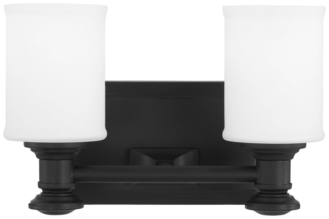 Minka Lavery Harbour Point Two Light Vanity in Coal