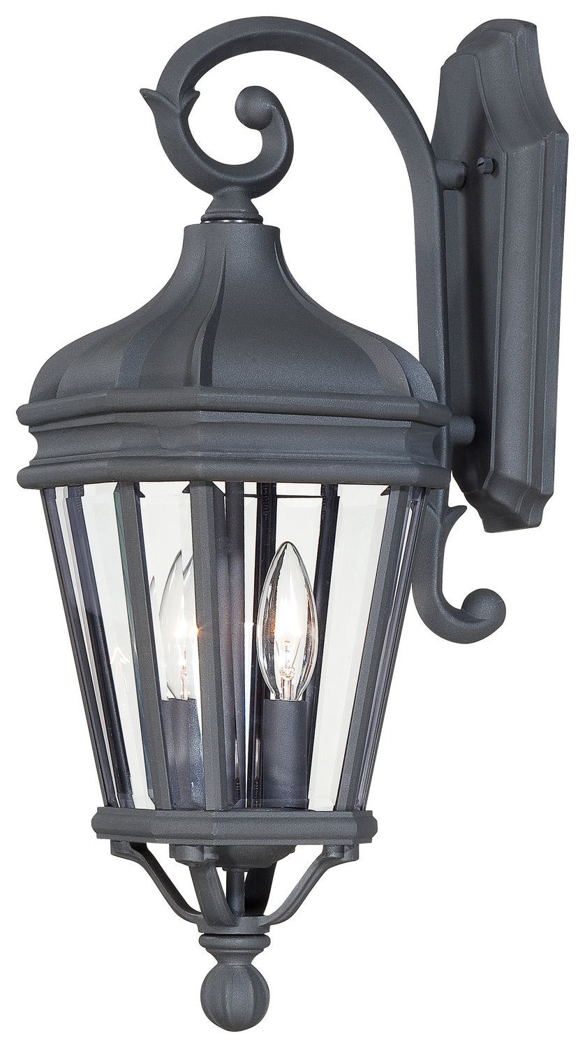 Minka Lavery Harrison Two Light Wall Mount in Coal