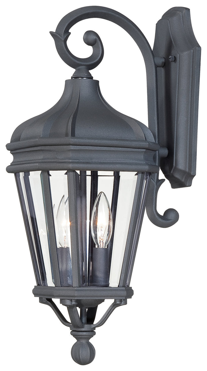 Minka Lavery Harrison Two Light Wall Mount in Coal