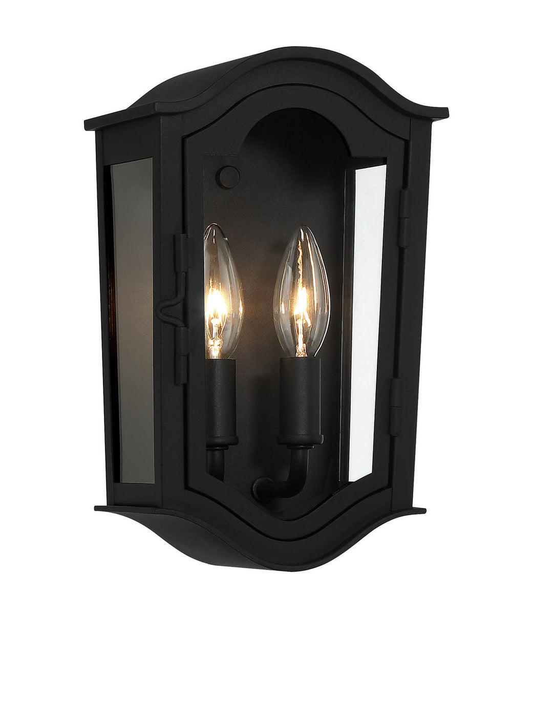 Minka Lavery Houghton Hall Two Light Outdoor Wall Mount in Sand Coal