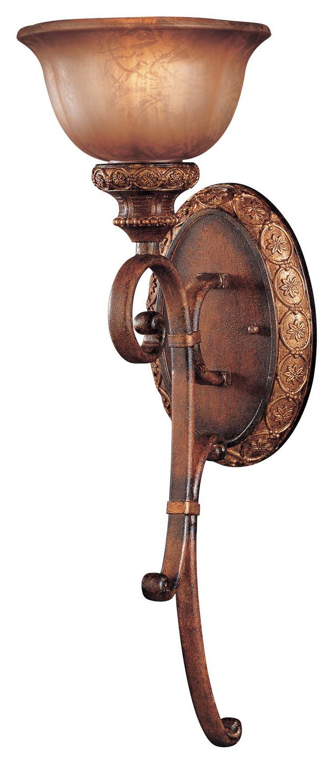 Minka Lavery Illuminati One Light Wall Sconce in Illuminati Bronze