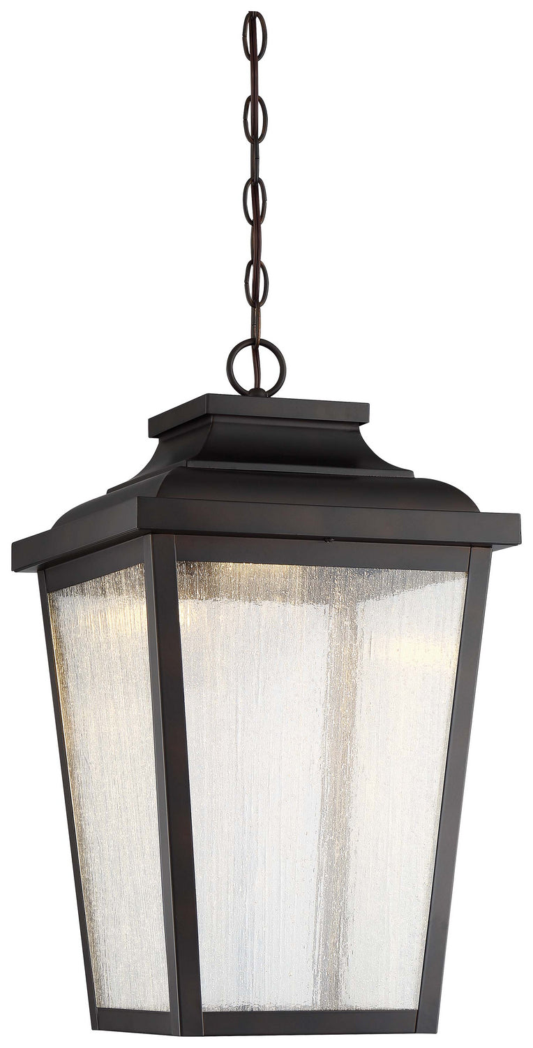 Minka Lavery Irvington Manor LED Outdoor Chain Hung in Chelesa Bronze