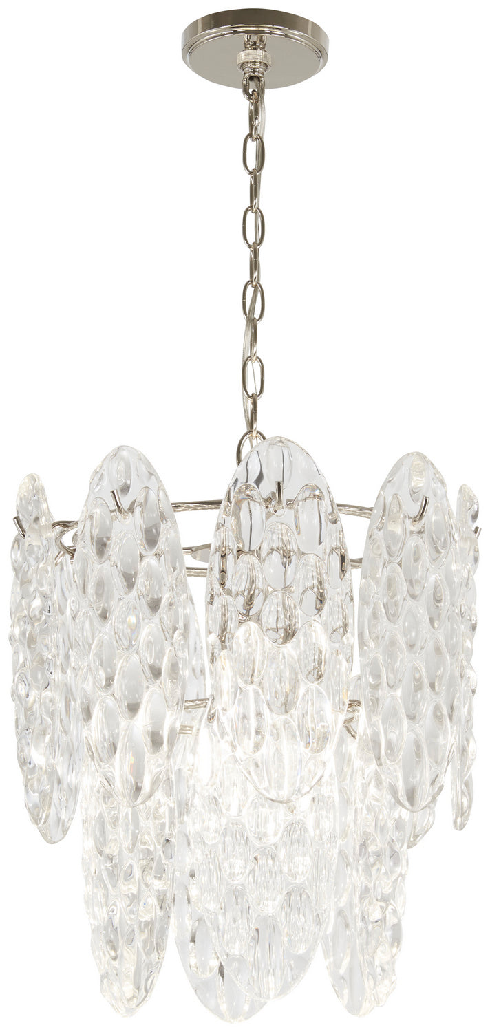 Minka Lavery Isabellas Reign One Light Pendant in Polished Nickel